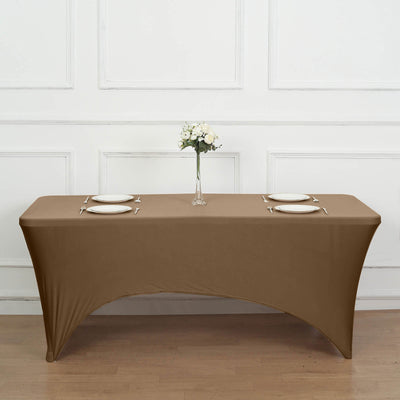 Versatility of Taupe Spandex Tablecloth