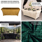 6ft Crushed Velvet Spandex Fitted Rectangular Table Cover