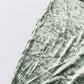 6ft Sage Green Crushed Velvet Spandex Fitted Rectangular Table Cover