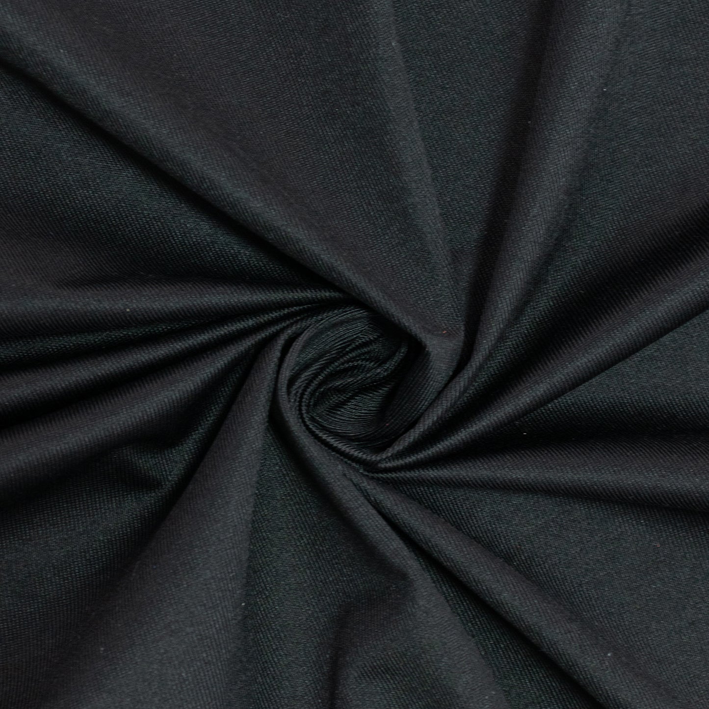 Black rectangular tablecloth, 108" x 156", wrinkle-free and stain-resistant.