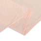 108" Blush Scuba Round Tablecloth, Wrinkle Free Polyester Tablecloth
