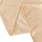 108" Beige Scuba Round Tablecloth, Wrinkle Free Polyester Tablecloth