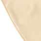 108" Beige Scuba Round Tablecloth, Wrinkle Free Polyester Tablecloth