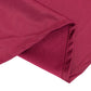 108" Burgundy Scuba Round Tablecloth, Wrinkle Free Polyester Tablecloth