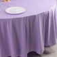 108" Lavender Lilac Scuba Round Tablecloth, Wrinkle Free Polyester Tablecloth
