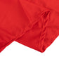 108" Red Scuba Round Tablecloth, Wrinkle Free Polyester Tablecloth