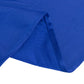 108" Royal Blue Scuba Round Tablecloth, Wrinkle Free Polyester Tablecloth