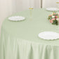 108" Sage Green Scuba Round Tablecloth, Wrinkle Free Polyester Tablecloth