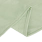 108" Sage Green Scuba Round Tablecloth, Wrinkle Free Polyester Tablecloth