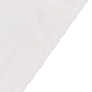 108" White Scuba Round Tablecloth, Wrinkle Free Polyester Tablecloth
