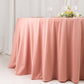 Scuba Round 120" Tablecloth Dusty Rose - Wrinkle Free & Stain Resistant Seamless Table Cover