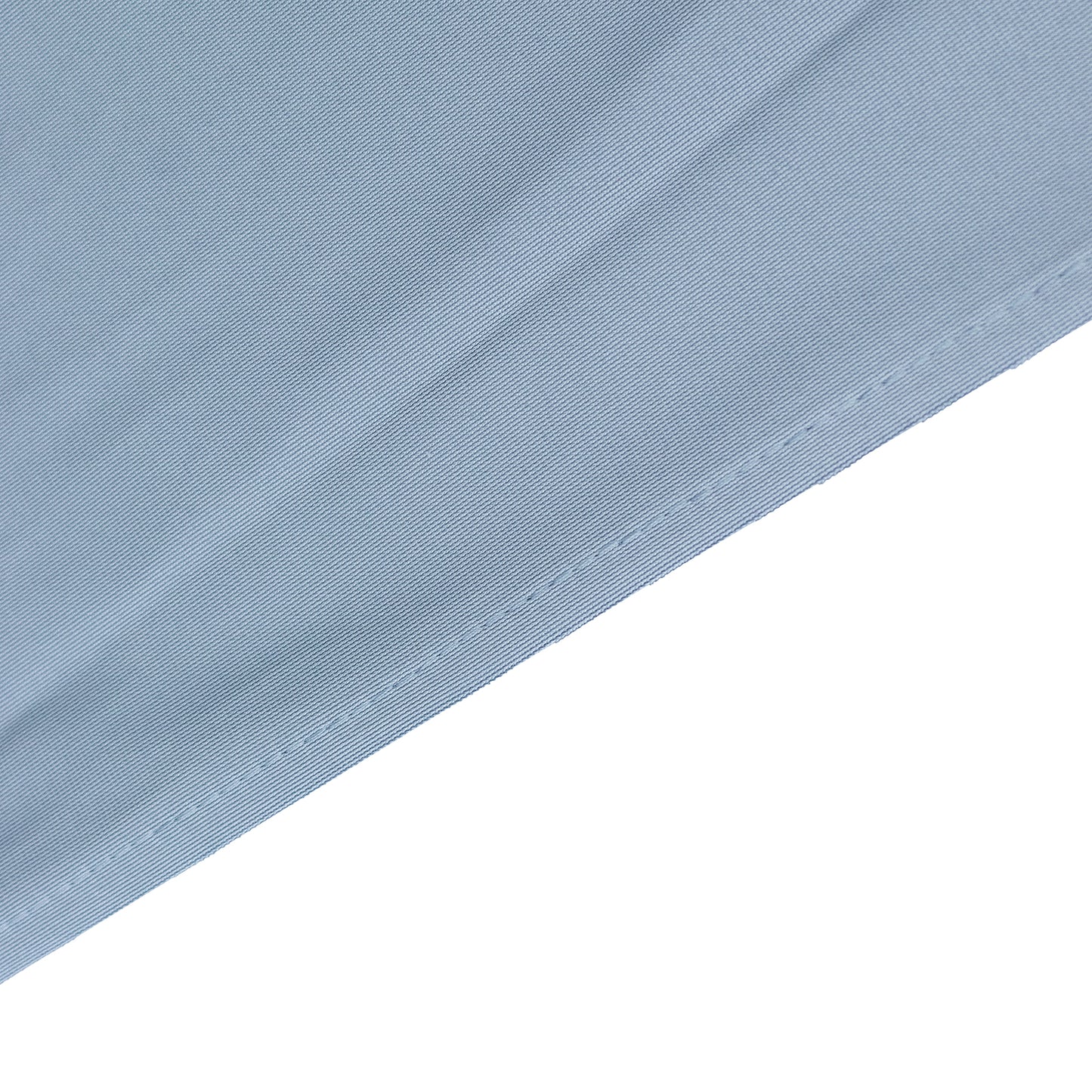 120" Dusty Blue Premium Scuba Wrinkle Free Round Tablecloth, Seamless Scuba Polyester Tablecloth