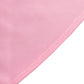 120" Pink Scuba Wrinkle Free Round Tablecloth, Seamless Scuba Polyester Tablecloth for 5 Foot Table With Floor-Length Drop