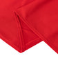 120" Red Scuba Wrinkle Free Round Tablecloth, Seamless Scuba Polyester Tablecloth
