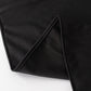132" Black Scuba Wrinkle Free Round Tablecloth, Seamless Scuba Polyester Tablecloth