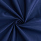 54" Navy Blue  Scuba Wrinkle Free Square Table Overlay, Scuba Polyester Table Topper