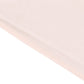 70" Blush Scuba Wrinkle Free Square Table Overlay, Scuba Polyester Table Topper