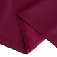 70" Burgundy Scuba Wrinkle Free Square Table Overlay, Scuba Polyester Table Topper