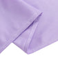 70" Lavender Scuba Wrinkle Free Square Table Overlay, Lilac Scuba Polyester Table Topper