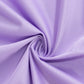 70" Lavender Scuba Wrinkle Free Square Table Overlay, Lilac Scuba Polyester Table Topper