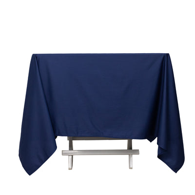 Effortless Elegance with Navy Blue Tablecloth