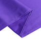 70" Purple Scuba Wrinkle Free Square Table Overlay, Scuba Polyester Table Topper