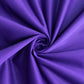 70" Purple Scuba Wrinkle Free Square Table Overlay, Scuba Polyester Table Topper