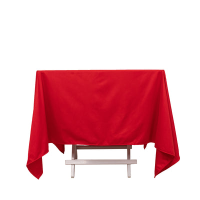 Luxurious Texture of the Red Scuba Tablecloth