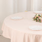 70" Blush Scuba Wrinkle Free Round Tablecloth, Scuba Polyester Tablecloth
