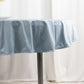 70" Dusty Blue Scuba Wrinkle Free Round Tablecloth, Scuba Polyester Tablecloth