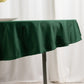70" Hunter Emerald Green Scuba Wrinkle Free Round Tablecloth, Scuba Polyester Tablecloth