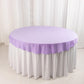 70" Lavender Scuba Wrinkle Free Round Tablecloth, Lilac Scuba Polyester Tablecloth