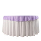 70" Lavender Scuba Wrinkle Free Round Tablecloth, Lilac Scuba Polyester Tablecloth
