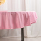70" Pink Scuba Wrinkle Free Round Tablecloth, Scuba Polyester Tablecloth