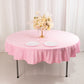 70" Pink Scuba Wrinkle Free Round Tablecloth, Scuba Polyester Tablecloth