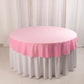 70" Pink Scuba Wrinkle Free Round Tablecloth, Scuba Polyester Tablecloth