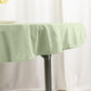 70" Sage Green Scuba Wrinkle Free Round Tablecloth, Scuba Polyester Tablecloth