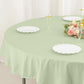 70" Sage Green Scuba Wrinkle Free Round Tablecloth, Scuba Polyester Tablecloth