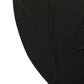Scuba Rectangular 90"x132" Tablecloth Black with Rounded Corners – Seamless, Wrinkle Free & Stain Resistant Table Cover