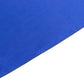 90"x132" Royal Blue Scuba Wrinkle Free Rectangular Tablecloth, Seamless Scuba Polyester Tablecloth