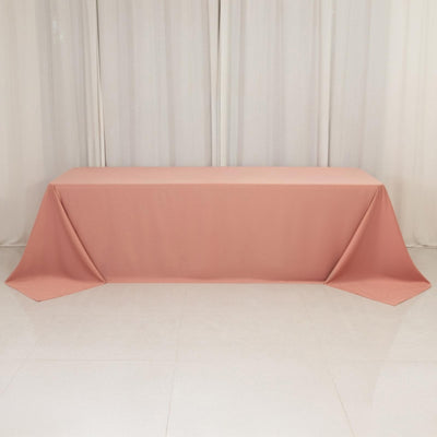 Dusty Rose Scuba Rectangular Tablecloth – 90"x156"