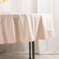 90" Blush Scuba Wrinkle Free Round Tablecloth, Scuba Polyester Tablecloth
