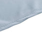 90" Dusty Blue Scuba Wrinkle Free Round Tablecloth, Scuba Polyester Tablecloth