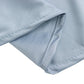 90" Dusty Blue Scuba Wrinkle Free Round Tablecloth, Scuba Polyester Tablecloth