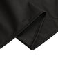 90" Black Scuba Wrinkle Free Round Tablecloth, Scuba Polyester Tablecloth