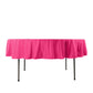 Scuba Round 90" Tablecloth Fuchsia - Wrinkle Free & Stain Resistant Table Cover