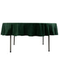 90" Hunter Emerald Green Scuba Wrinkle Free Round Tablecloth, Scuba Polyester Tablecloth