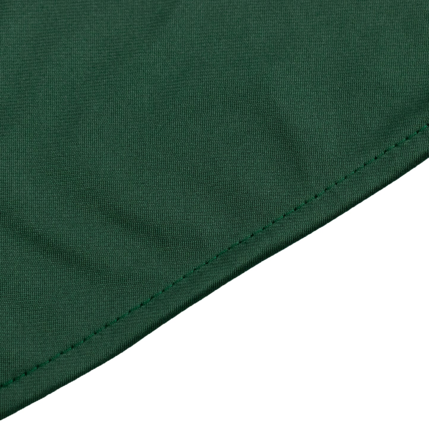 90" Hunter Emerald Green Scuba Wrinkle Free Round Tablecloth, Scuba Polyester Tablecloth