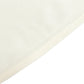 90" Ivory Scuba Wrinkle Free Round Tablecloth, Scuba Polyester Tablecloth