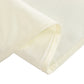 90" Ivory Scuba Wrinkle Free Round Tablecloth, Scuba Polyester Tablecloth